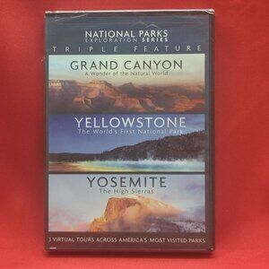 National Parks Grand Canyon Yellowstone Yosemite Park Virtual Tour DVD New Seale